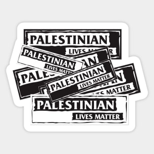 Palestinian Lives Matter Sticker